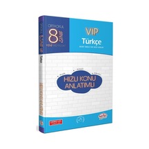 Editör Yayınları 8. Sınıf Türkçe Vıp Hızlı Konu Anlatımlı