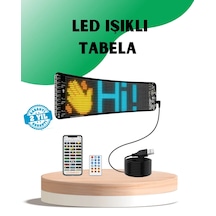 Usb Destekli Led Mağaza Tabelası Renkli Rgb Kayan Yazı Paneli Diğer