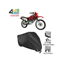 Lifan Lf200Gy-2 Motosiklet Brandası ( Kilit Uyumlu - Siyah