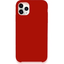 Newface Apple İphone 11 Pro Kılıf Lansman Legant Silikon - Kırmızı