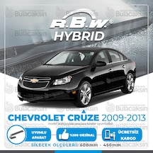 Rbw Hybrid Chevrolet Cruze 2009 - 2013 Ön Silecek Takımı - Hibrit