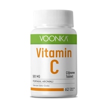 Voonka Vitamin C 500 MG 62 Çiğneme Tablet