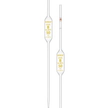 Borox Cam Bullu Pipet 2 Ml - Volumetrik Pipet - Class B - 5 Adet/paket