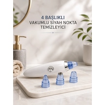 Zenvia Yeni Nesil Vakumlu Pilli Siyah Nokta Ve Yüz Temizleme Cihazı 4 Başlıklı Znv2026 16319825