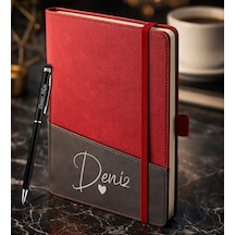 Bk Gift Kişiye Özel Kırmızı Termo Deri Defter Ve Touchpen Kalem Seti -13, Kurumsal Ve Özel Hediye, Yeni İş Hediyesi Kobitmeyencom36012 Bk Gift