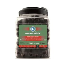 Marmarabirlik Doğal Yağlı Salamura 351-380 KB 2XS Sele Siyah Zeytin Pet 950 G