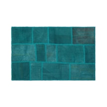 El Dokuması Patchwork Vintage Yün-pamuk Renkli Halı 25157 115 X 180 Cm Çok Renkli