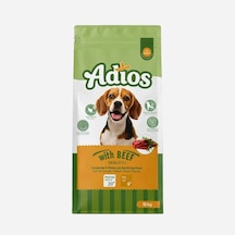 Adios Tam Ve Dengeli Dana Etli Yetişkin Köpek Maması 15 Kg