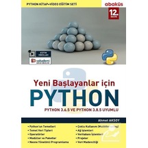 Yeni Başlayanlar için Python Ahmet Aksoy