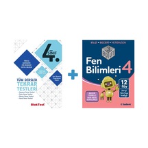 4.Sınıf Bloktest Td Tt + 4.Sınıf Fen Bilimleri 3 Boyut