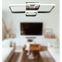 Tt500-4-sy Tt Aydınlatma Beyaz Işık Mat Siyah 4 Lü Led Avize Siyah