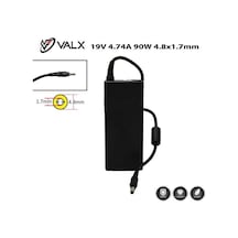 Valx La-19047 19Volt 4.74A 90W 4.8X1.7 MM Notebook Adaptör