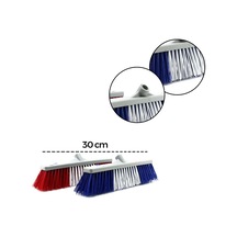 Günsan Plastik Çalı Fırçası 30cm Kıl Boyu 8.5cm 021 030 Sert Bahçe - 12'li Paket