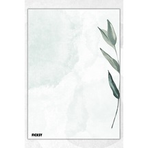 A5 Çiçek Bloknot Çizgisiz Defter - 50 Yaprak - Memopad - Notepad - Not Defteri - Not Kağıdı - 1772 Çok Renkli
