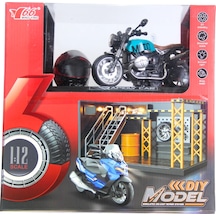 1/12 Motosiklet Latte Pb 3r Sesli Ve Işıklı
