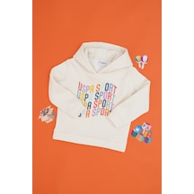 U.s. Polo Assn. Kız Çocuk Krem Sweatshirt 50290715-vr071 Krem