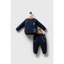 U.S. Polo Assn. Erkek Bebek Lacivert Takım Usb2521-c-v1 Lacivert