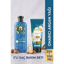 Onarıcı Argan Yağı Şampuan 250ml + Saç Kremi Beach 200ml Bakim Seti