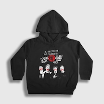 Presmono Unisex Çocuk Xxxx 5 Seconds Of Summer Kapüşonlu Sweatshirt Siyah