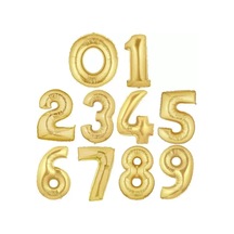 Nedi Balon Folyo 40 Rakam Altın 5 10776 Çok Renkli
