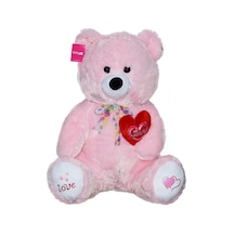 1054P Tıkıl Ayı 70Cm Pembe . Selay Oyuncak
