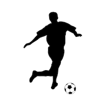 Sporcu Folyo Sticker Derstve46118 40cm Uzunluk Siyah