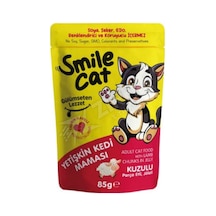 2 Adet Jungle Smile Cat Pouch Yetişkin Kedi Kuzulu 85 Gr