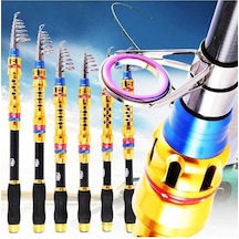 Pazly Karbon Teleskopik Oltakamış 1.8-3.3m, Seyahat Ve Balıkçılık İçin Mükemmel 2.1 M