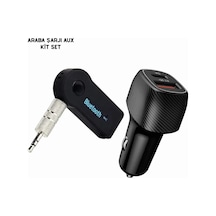 Araç İçi Bluetooth Müzik Kiti + Type-c Pd Araç Şarjı Seti Diğer