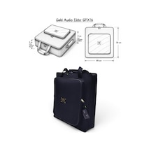 Elite-grx16 Mikser İçin Uyumlu Profesyonel Soft Case Taşıma Çantası Siyah
