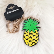 Büyük Ananas Kolye Çok REnkli