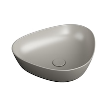 VitrA 7812B420-0016 Plural Üçgen Alçak Çanak Lavabo Mat Bej