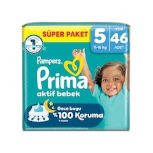 Aktif Bebek Süper Paket 5 Beden 46 Adet