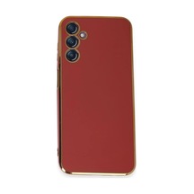 Samsung Uyumlu  Galaxy M14 5g Kılıf Volet Silikon - Kırmızı 0.2M-Çok Renkli