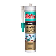 Akfix 100Aq Akvaryum Silikonu - Şeffaf - 310 Ml