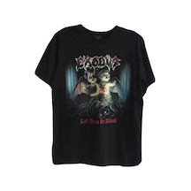Stoned&Fame Exodus Baskılı T-shirt SIYAH Siyah