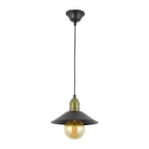 Mylights Retro Metal Sarkıt Avize 23 Cm Rustik Tekli