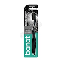 5 Adet Banat Diş Fırçası Pearl Back Charcoal Yumuşak