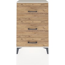 Arges Komodin 3 Çekmeceli 60x30x96 Aytaşı-çam Aytaşı