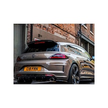 Volkswagen Scirocco 2014-2018 Uyumlu Parlak Siyah Boyalı Spoiler-spoyler