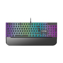 Turbox TR-MK10PD Pudding Mavi Switch USB Kablolu RGB Oyuncu Mekanik Klavye