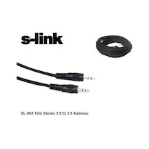 S-Link Sl-865 10M Stereo 3.5 To 3.5 Kablosu
