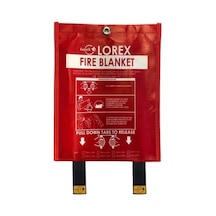 Lr-fb1010cp Premium Serisi 100cm X 100cm Çantalı Yangın Battaniyesi