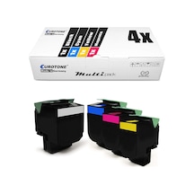 Tr 4 X Eurotone Xxl Toner Lexmark Cx 310 410 510 Dhe De Dthe Dte E Dn N İçin 80 C2sk0 802s