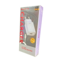 Sword SW-CA12A Lightning 2100 Mah Şarj Seti Beyaz