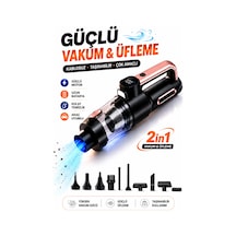Süper Güçlü Büyük Boy 20.000 Pa 120w Motor Dikey Işıklı Kablosuz Vakumlu Ve Üflemeli Araç Süpürgesi Dijital