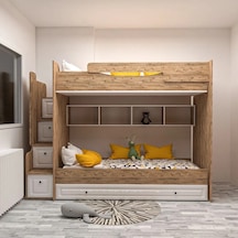 Polly Genç Odası Takımı Mdf Beyaz