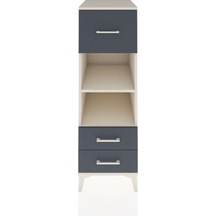 Kronos Dolap 2 Raflı 3 Çekmeceli 44x59x134 Aytaşı-antrasit Aytaşı Kronos Dolap 2 Raflı 3 Çekmeceli 44x59x134 Aytaşı-antrasit Aytaşı