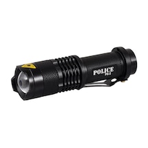 Police Ps-2 Cree Q5 Led Şarjlı El Feneri Çok Renkli