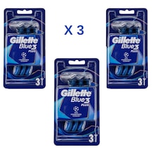 Gillette Blue3 Plus 3 Uefa Champions League Tıraş Bıçağı X3